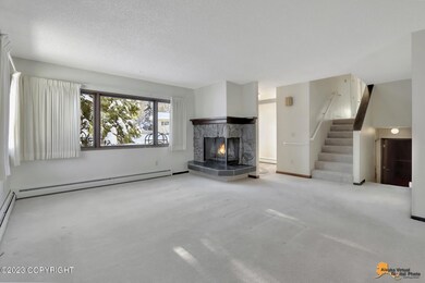 Living Room w/ Fireplace