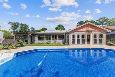 Pool with Outdoor Kitchen