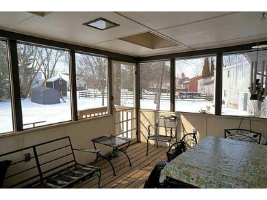 Patio/Deck. Rear deck is screened in for bug-free 