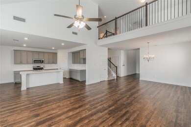 Large open Living-Dining-Kitchen floorplan