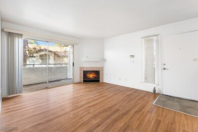 Unfurnished living room featuring light wood finis