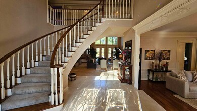 Office to the left and formal dinning to the rigth