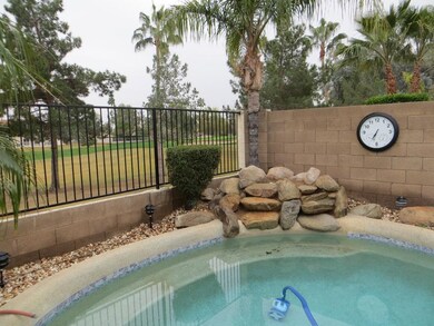Pool on the green