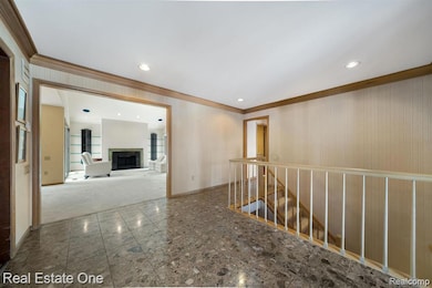 Foyer opens to Living Room
