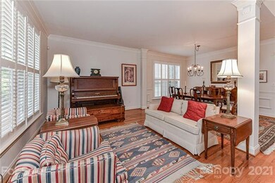 Beautiful hardwood floors and woodwork detail in t