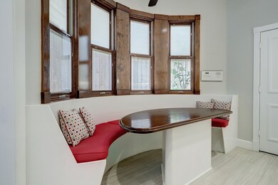 Makes a great breakfast gathering spot as well as a game table.