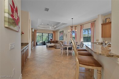 Entering living area from entrance hall
