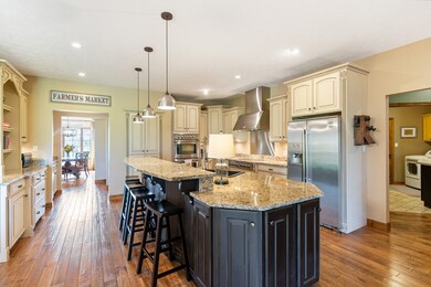 Don't miss the walk-in pantry next to the double ovens.