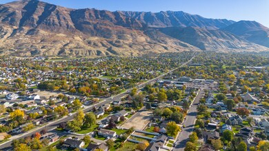 View of property location with nearby suburban area and a mountain backdrop