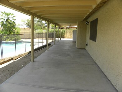 Covered patio
