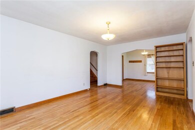 Another view from family room into dining.