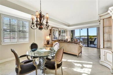 Bright and cheery Dining room with south facing wi
