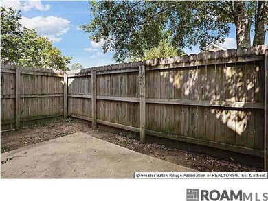 Private patio