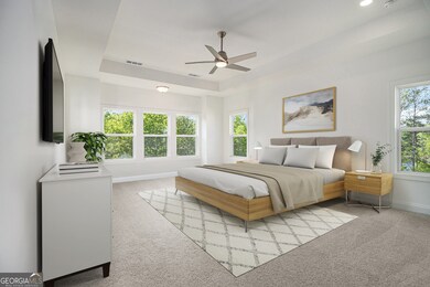 Upstairs, the Owners Retreat is a true sanctuary, 