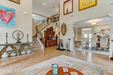 View of Dining Room and Stairs