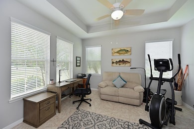Office/Den/Bonus room with double door entry off the foyer!
