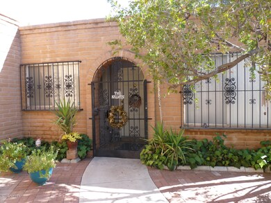 Courtyard Entrance to Front Door