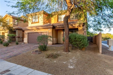View of front of property featuring stucco siding,