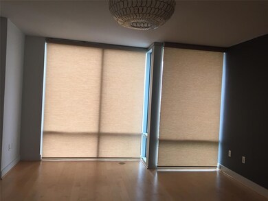 Empty room with wood finished floors