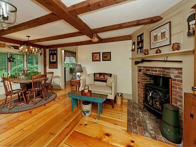 Other. The sitting area off of the...