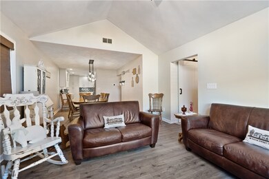 The open floor plan will make entertaining your gu