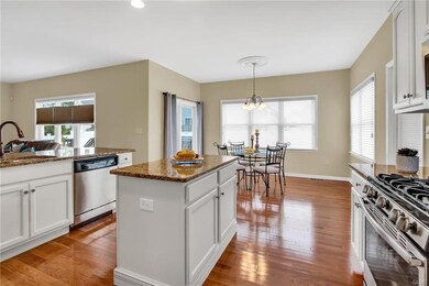 Freshly painted walls - Upgraded white kitchen wit
