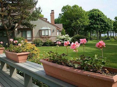 Patio/Deck. The deck is a lovely...