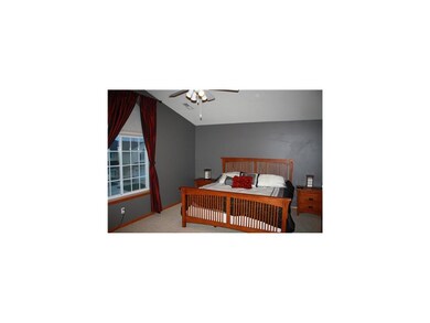 Master Bedroom. HUGE master bedroom with vaulted c
