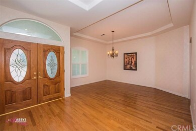 Entry and formal dining room