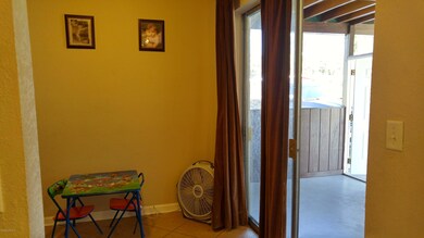 Dining area to porch