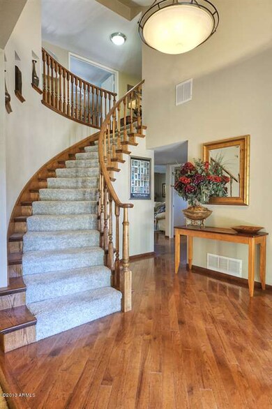 Grand Entry with georgeous staircase