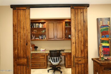 Home Office-Barn Door