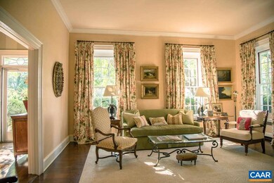 11'5 foot ceilings in the front hall, living and dining rooms