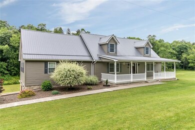 Enjoy your coffee on this great front porch!