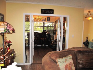 Remodeled Florida room with french doors