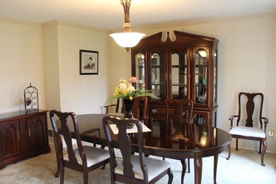Just off the foyer is the formal Dining Room, also