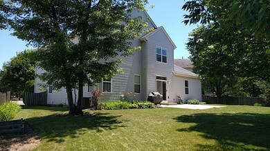 Rear of house