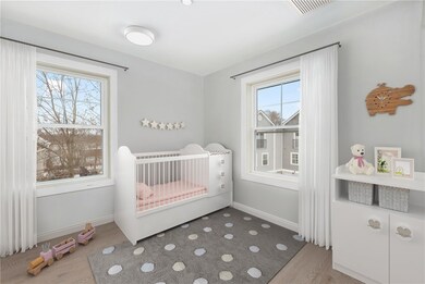 2nd Bedroom Virtually Staged end unit.