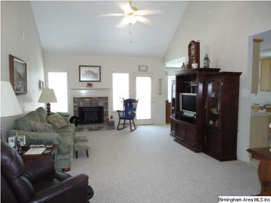 Vaulted Ceiling in Great Room
