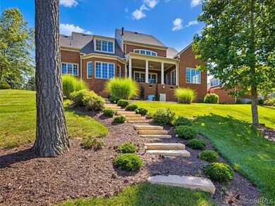 This is a view of the rear of the home showing the