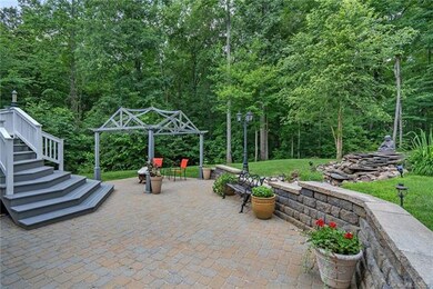 Spacious Stone Patio