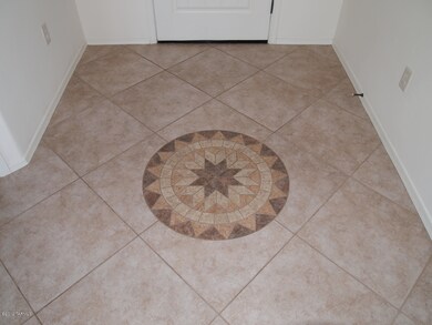 Foyer tiling