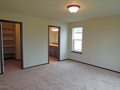 Master Bedroom with Walk-in Closet
