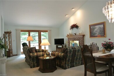 Vaulted Living & Dining Rooms