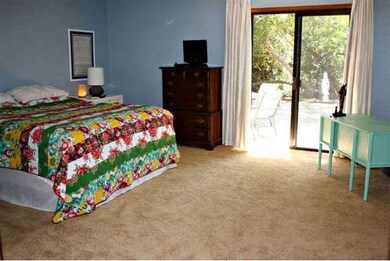 Private Master bedroom with access to a serene, ex