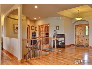 Front Door Opens To Grand Entryway
