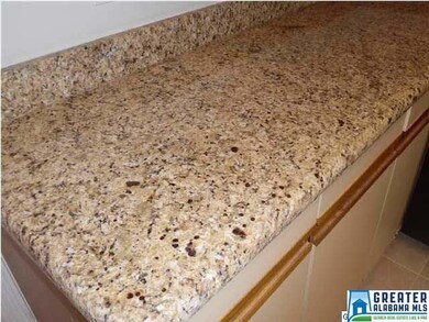 A view of the granite counters in kitchen
