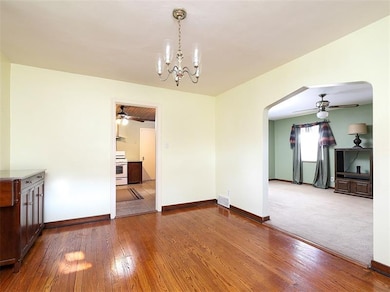 Dining Room, open to Living and Kitchen