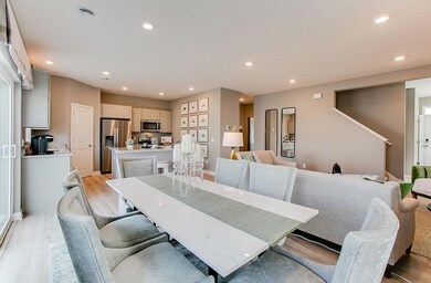 Grab a bite to eat and never miss out on the action thanks to the open concept home. *Staged Model photo, actual selections and options may vary.