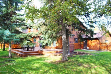 Huge level back yard